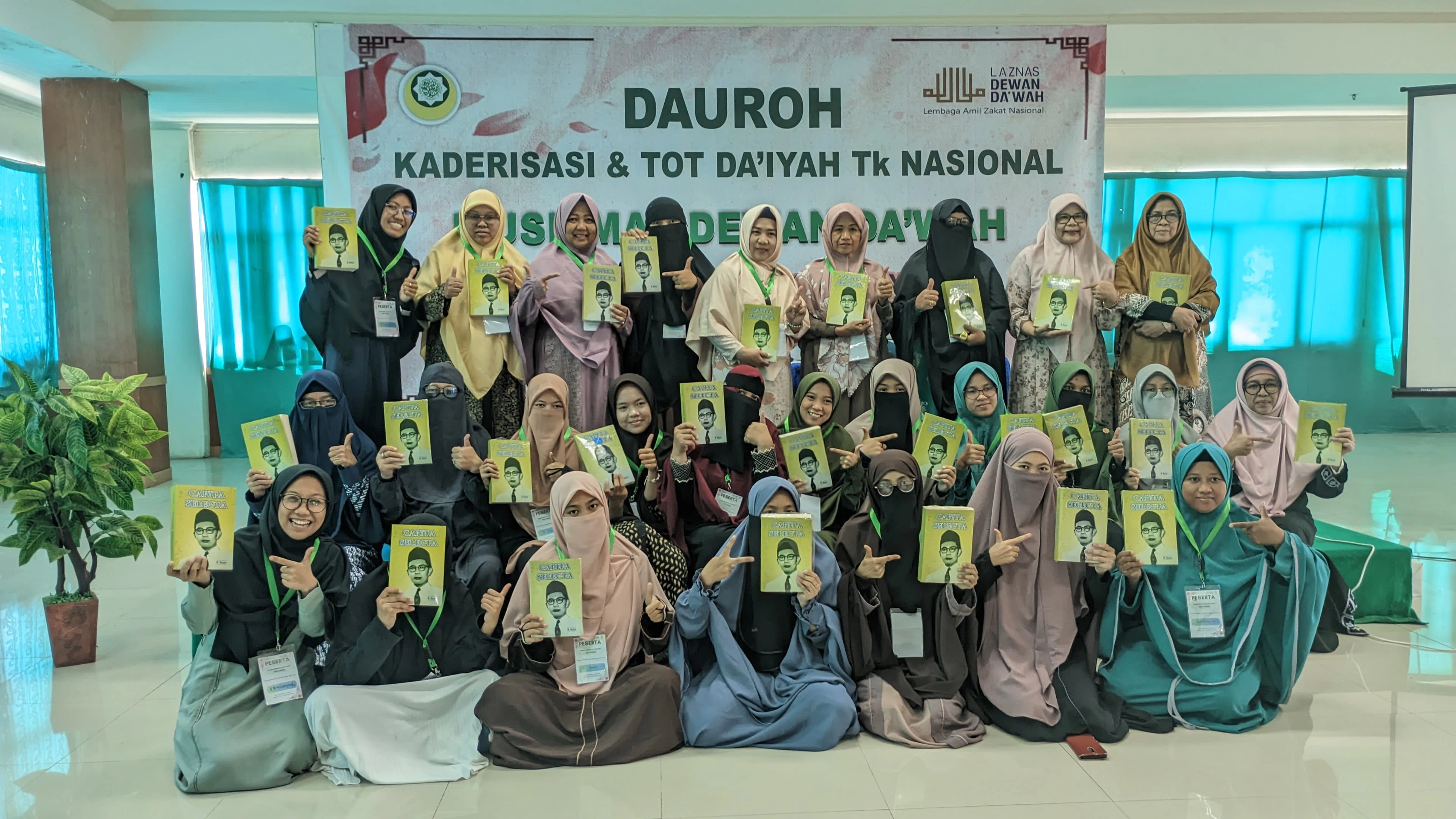 Gambar utama 'Kaderisasi dan TOT Tingkat Nasional Muslimat Dewan Da'wah'